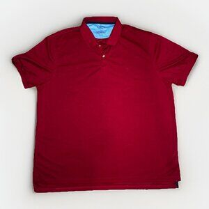 Chaps Polo Men’s 2XL Red Short Sleeve Collared Golf Casual Sport